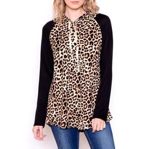 Chris & Carol Soft Leopard Hoodie